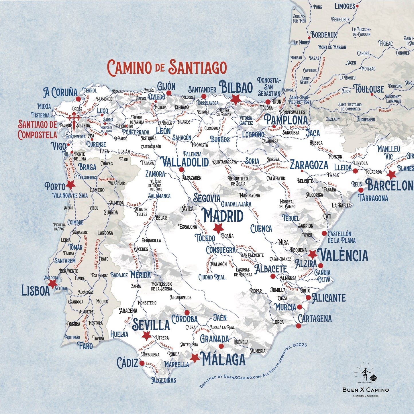 The "Camino Journeys" Shopping Bag