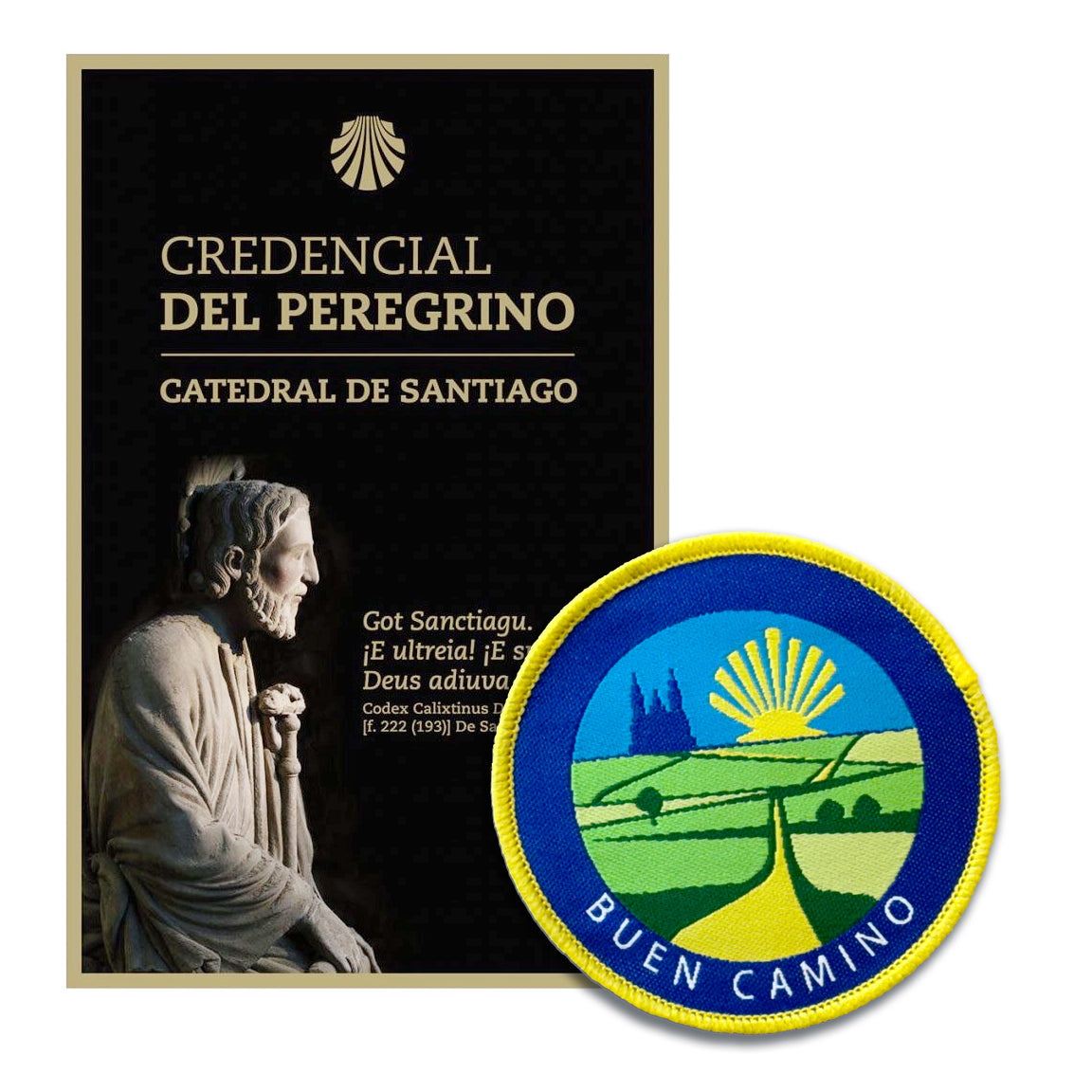 Buen Camino Patch // Der Camino De Santiago-Patch // 2.5" Embroidered Patch
