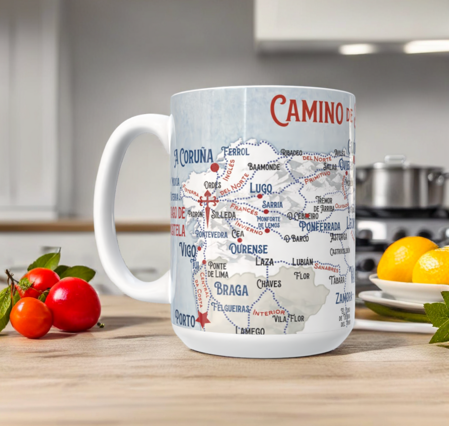 Camino Journeys Ceramic Mug