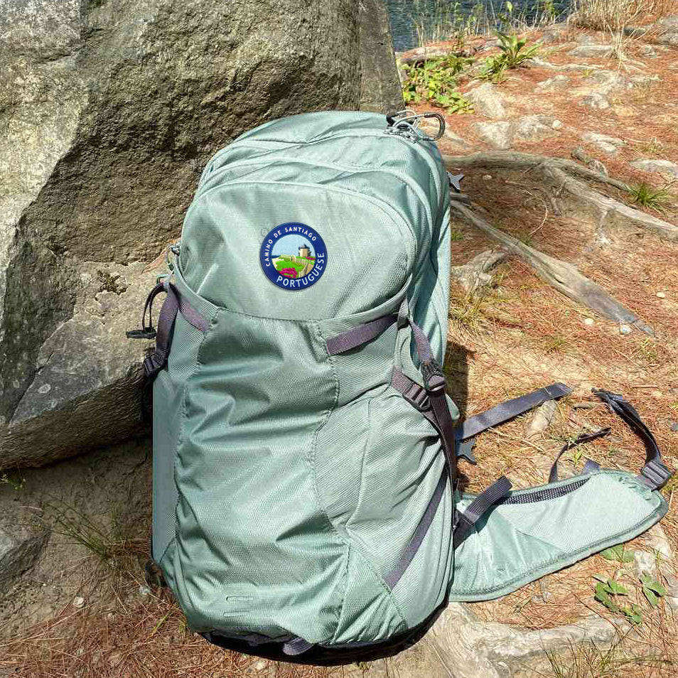 Official Camino Credential + Camino Portugués Patch + Trail Map Card