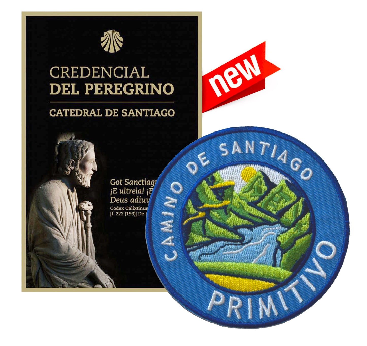 The Camino Primitivo Patch // Camino De Santiago // Ships Worldwide