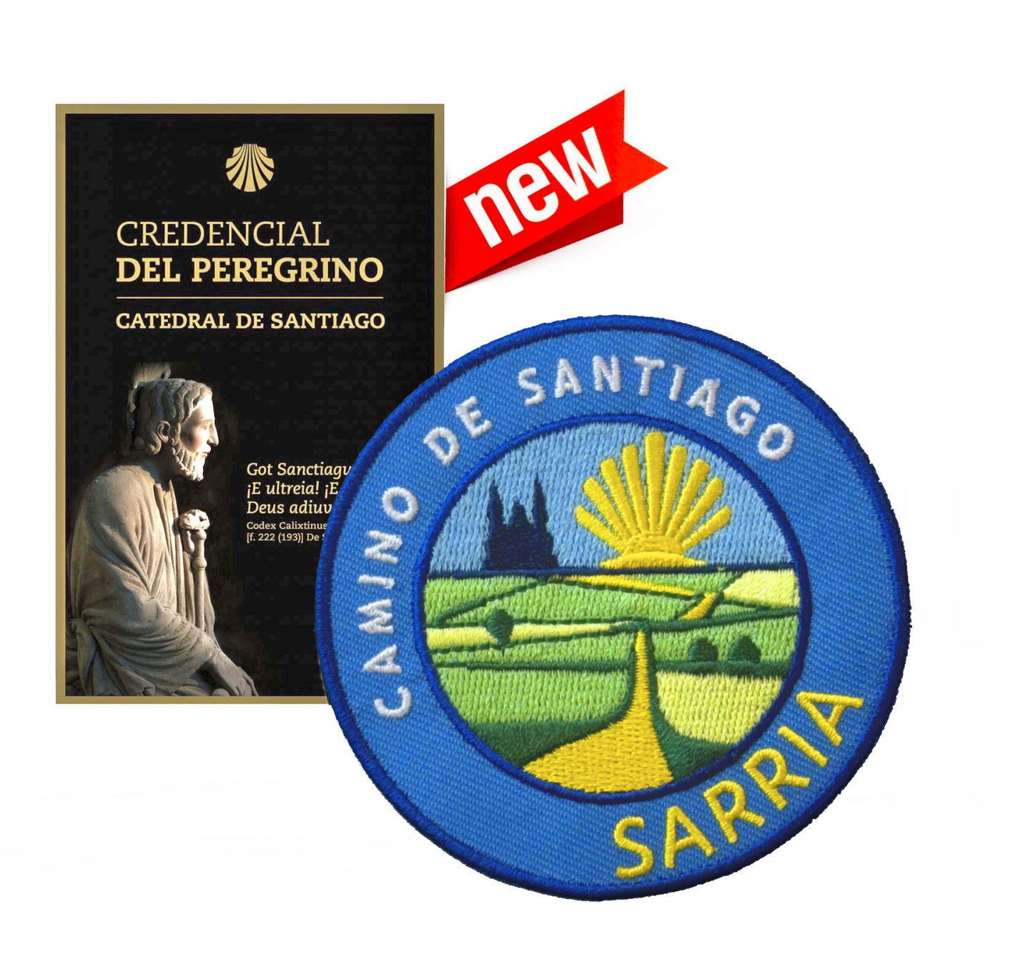 The Sarria Patch // Camino de Santiago • Global Shipping
