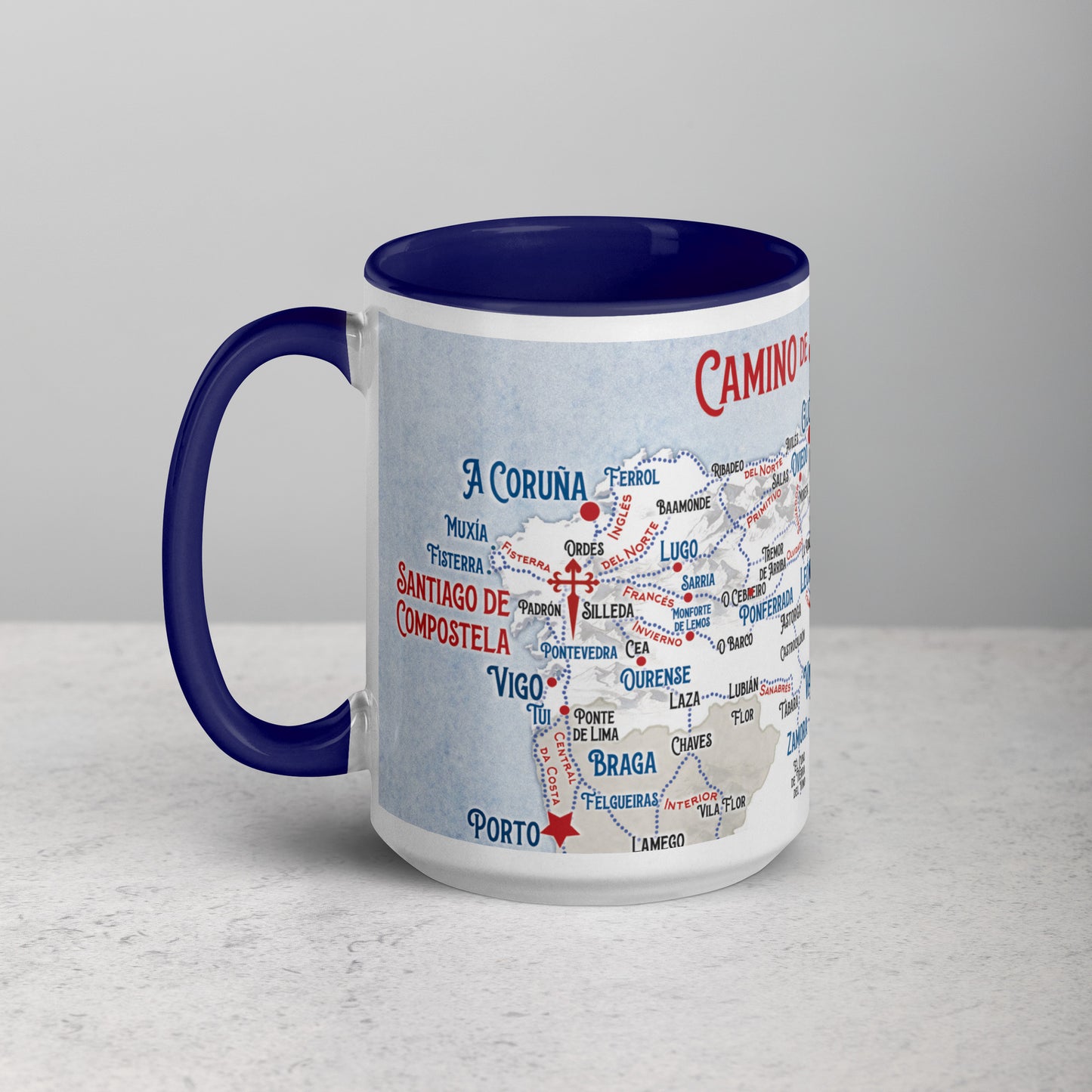 Camino Journeys Ceramic Mug