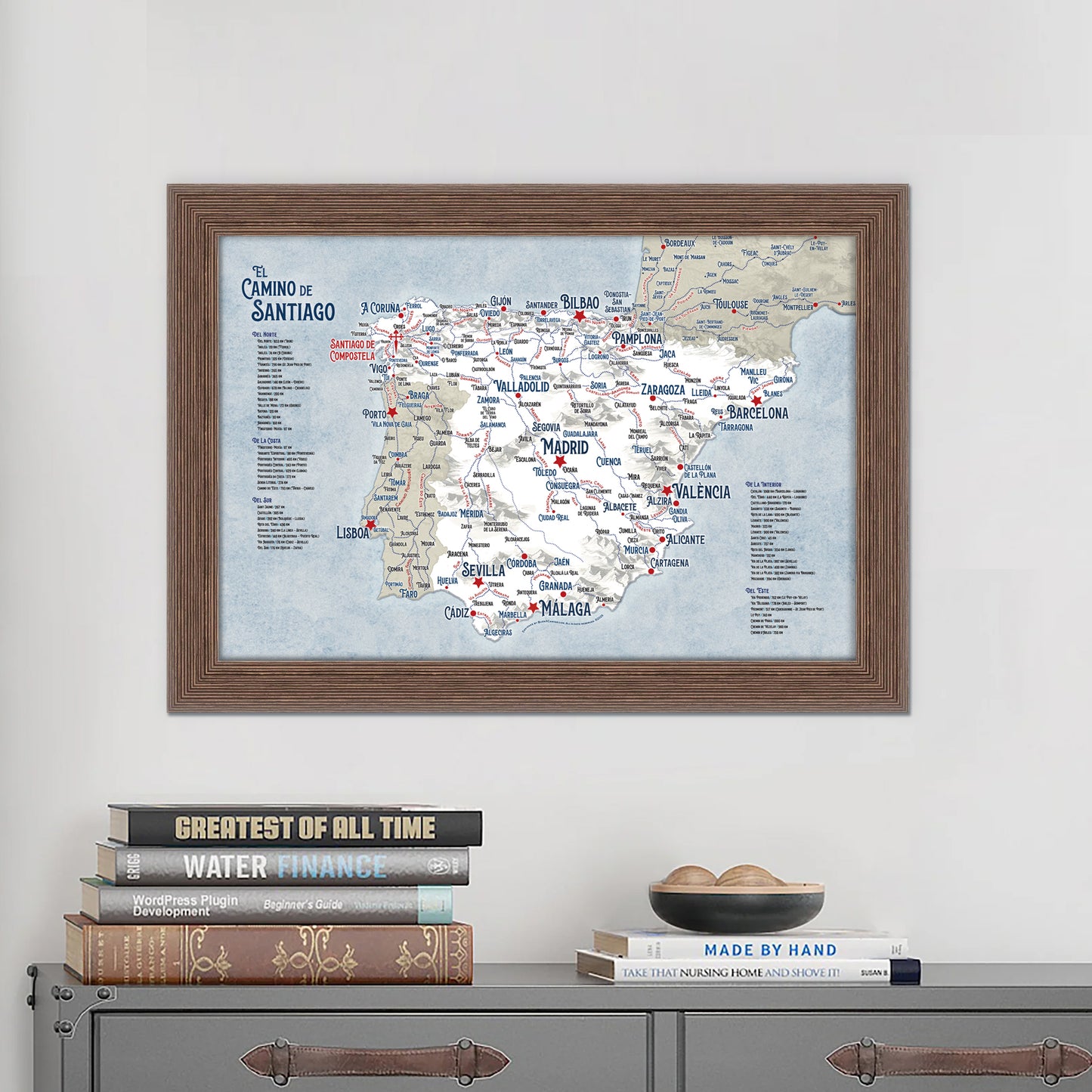 Camino Journeys: Museum Print