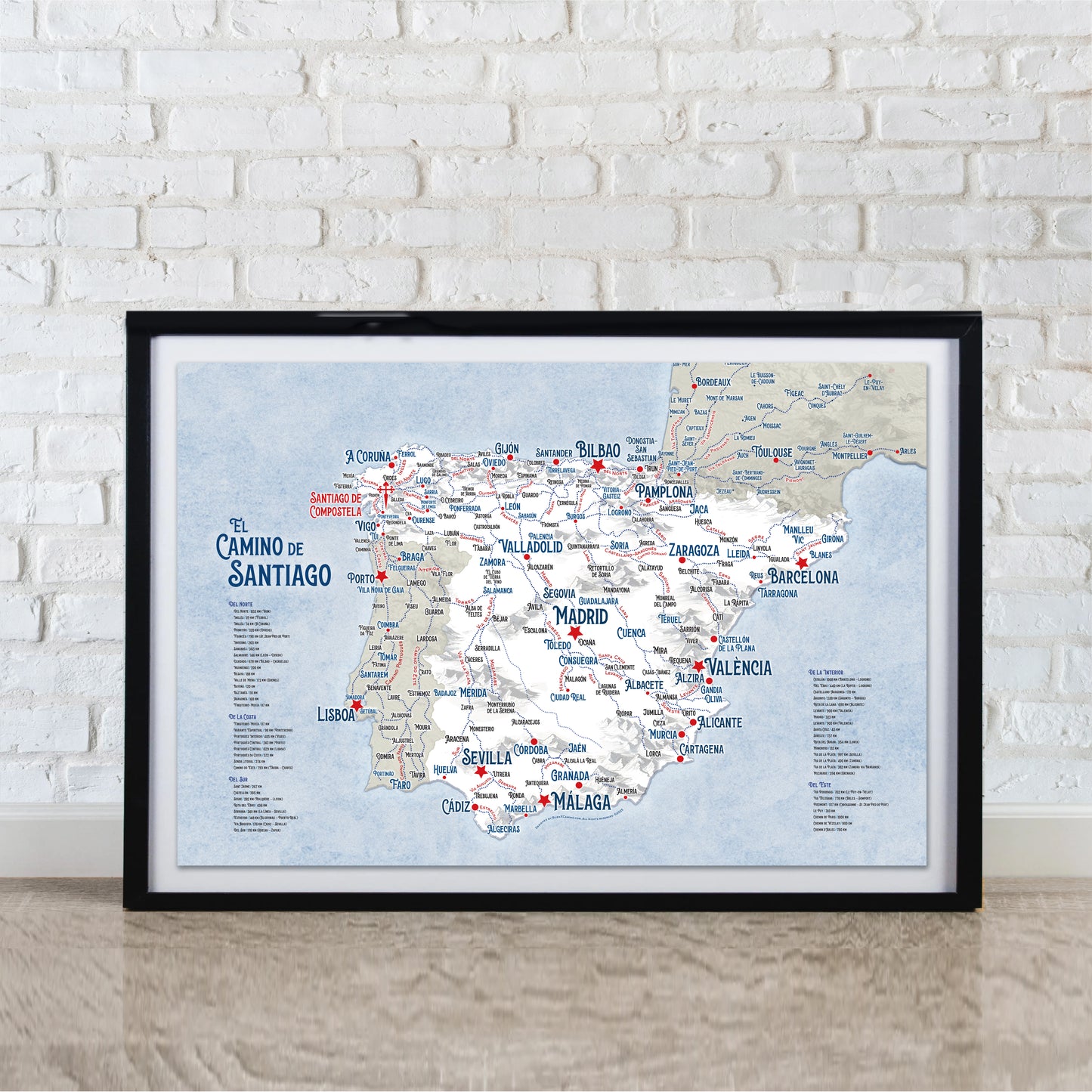 Camino Journeys: Museum Print