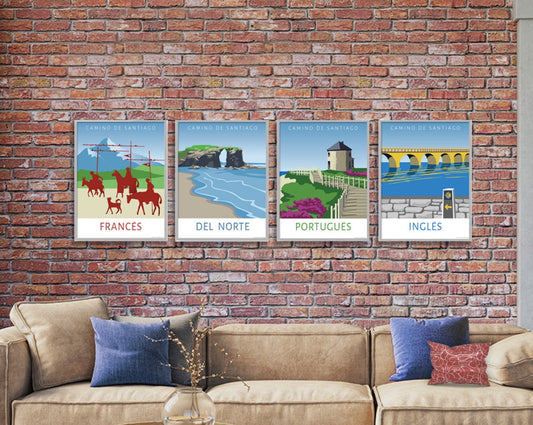 16" x 20" Camino Posters // Camino de Santiago