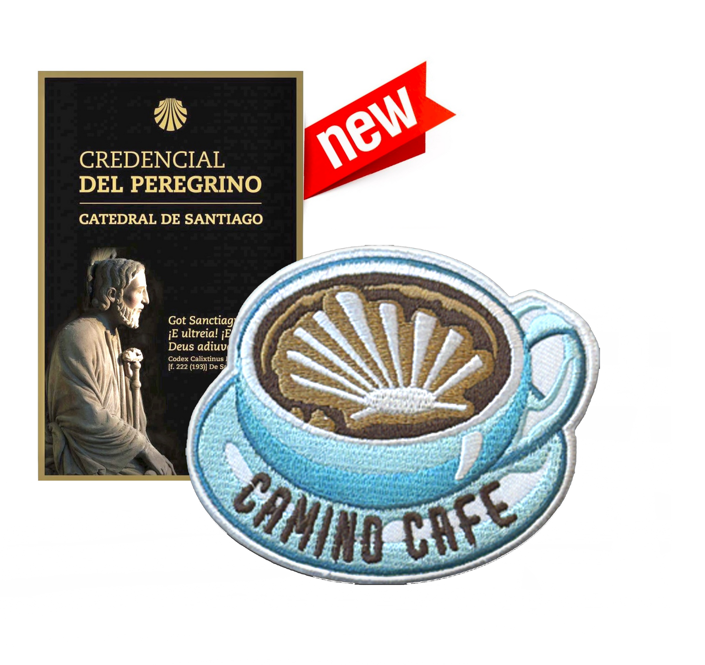 The Camino Café Patch // Camino De Santiago // Ships Worldwide