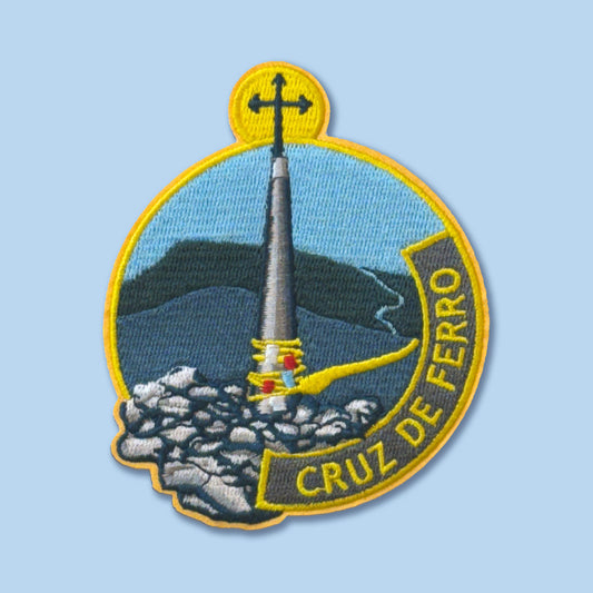 Cruz de Ferro // Camino de Santiago // 3.5" 9cm Embroidered // Camigas