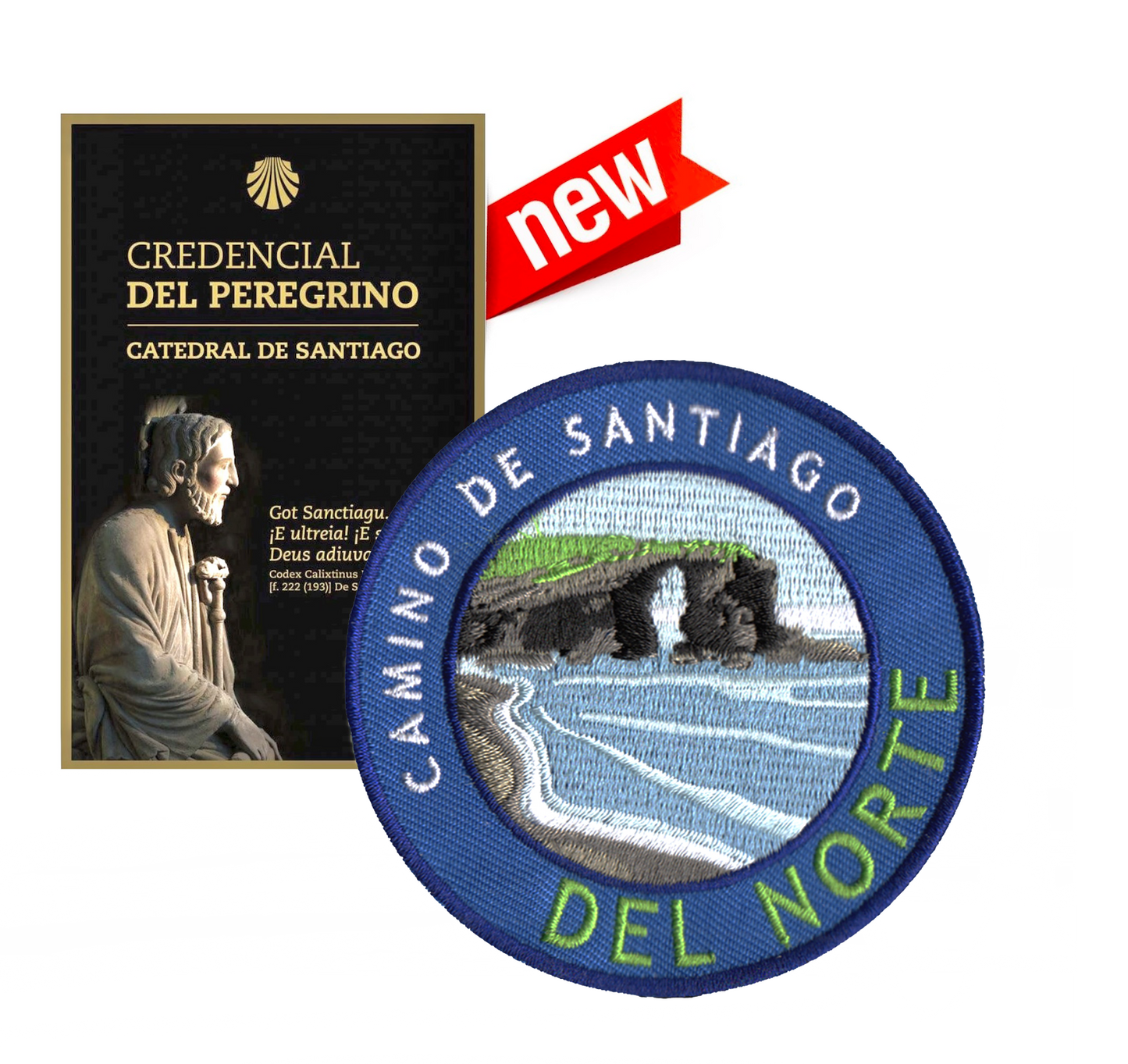 The Camino Del Norte Patch // Camino De Santiago // Ships Worldwide