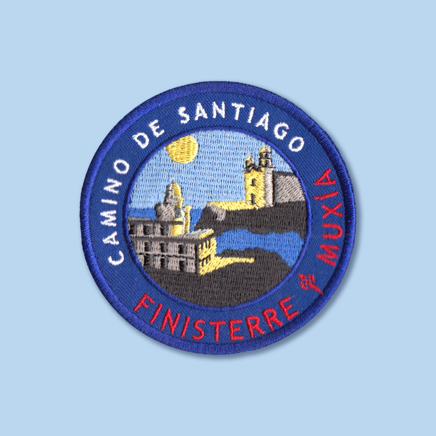 The Camino Finisterre & Muxía Patch // Camino De Santiago // Ships Worldwide