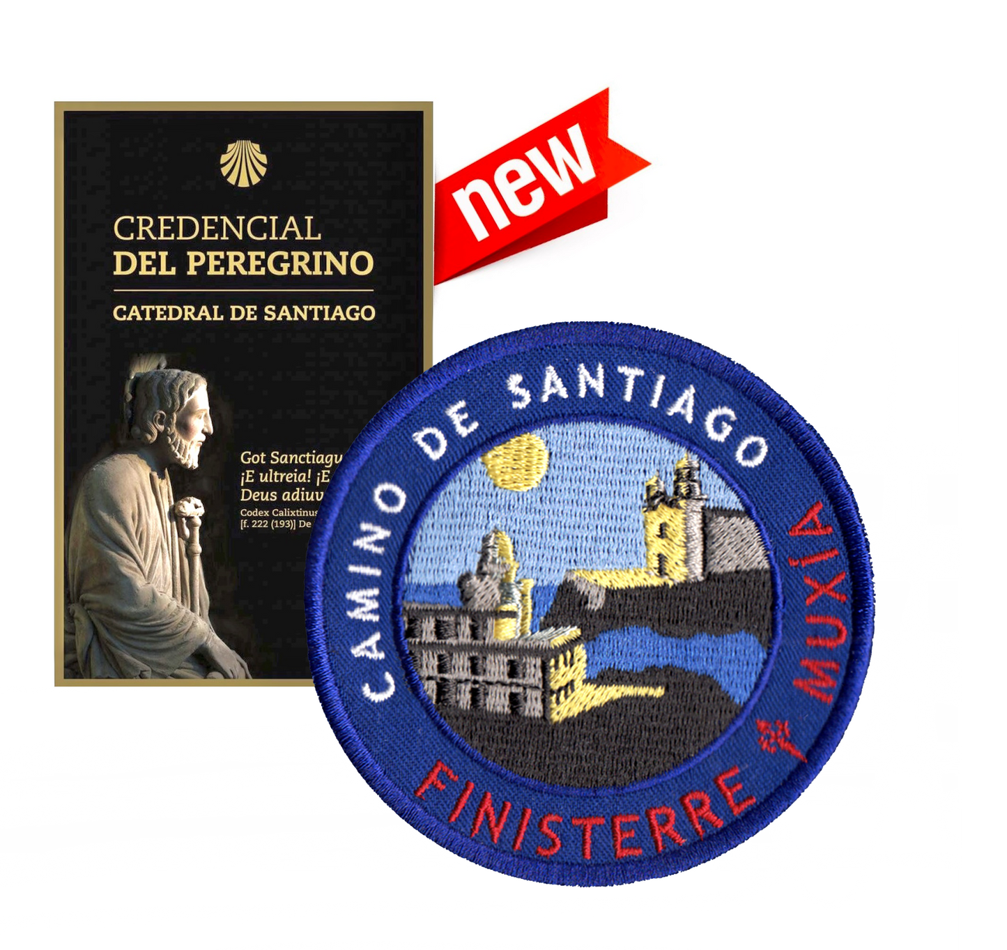 The Camino Finisterre & Muxía Patch // Camino De Santiago // Ships Worldwide