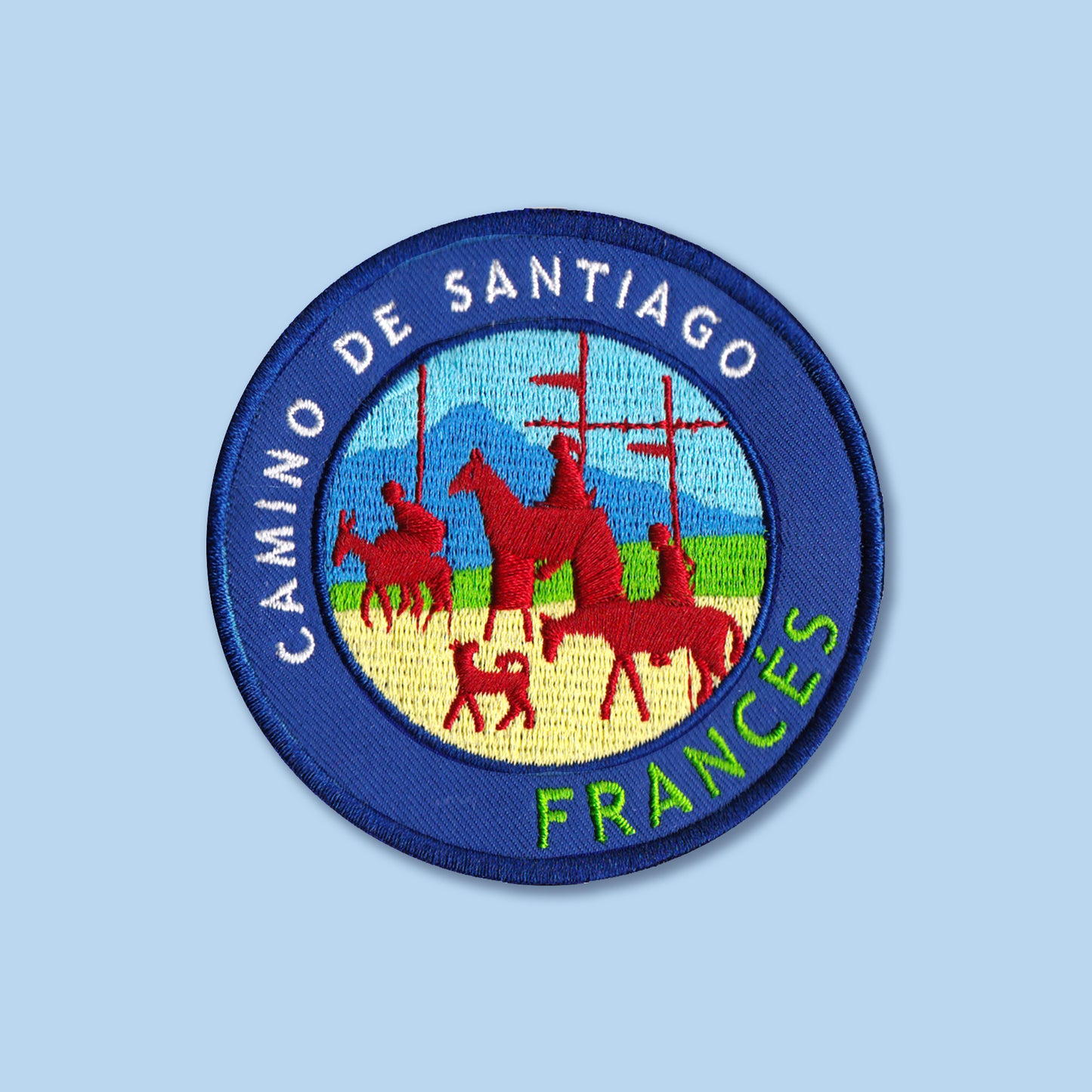 The Camino Francés Patch // Camino De Santiago // Ships Worldwide