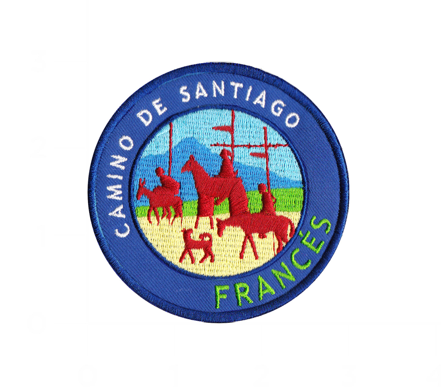 Official Camino Credential + Camino Francés Patch + Trail Map Card