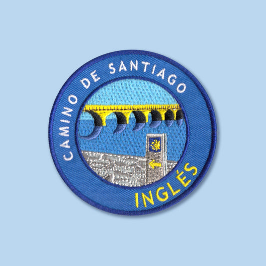 The Camino Inglés Patch // Camino De Santiago // Ships Worldwide