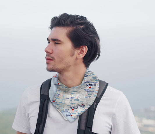Camino Trail Map Bandana