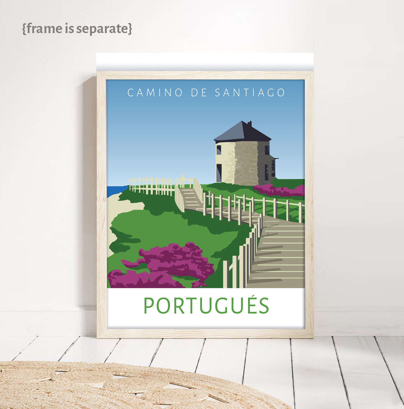 16" x 20" Camino Posters // Camino de Santiago