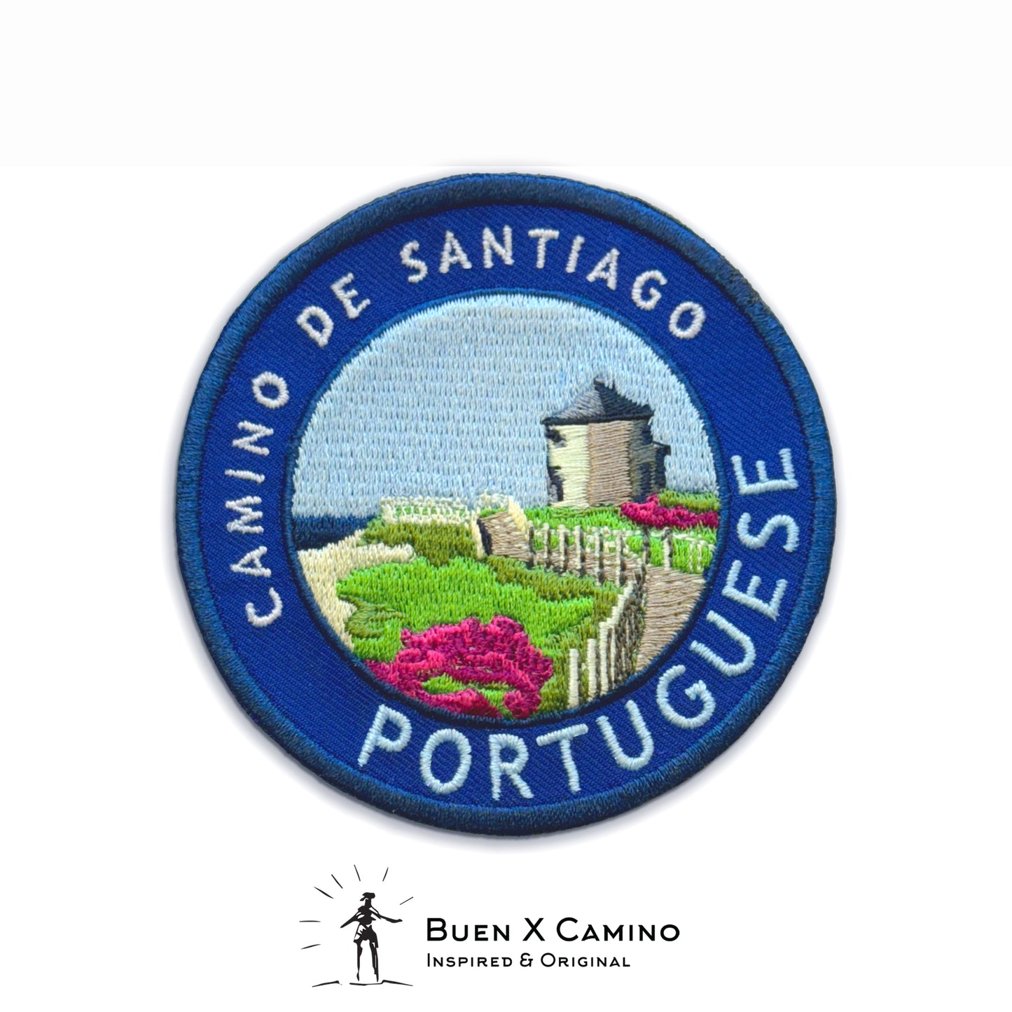 Official Camino Credential + Camino Portugués Patch + Trail Map Card