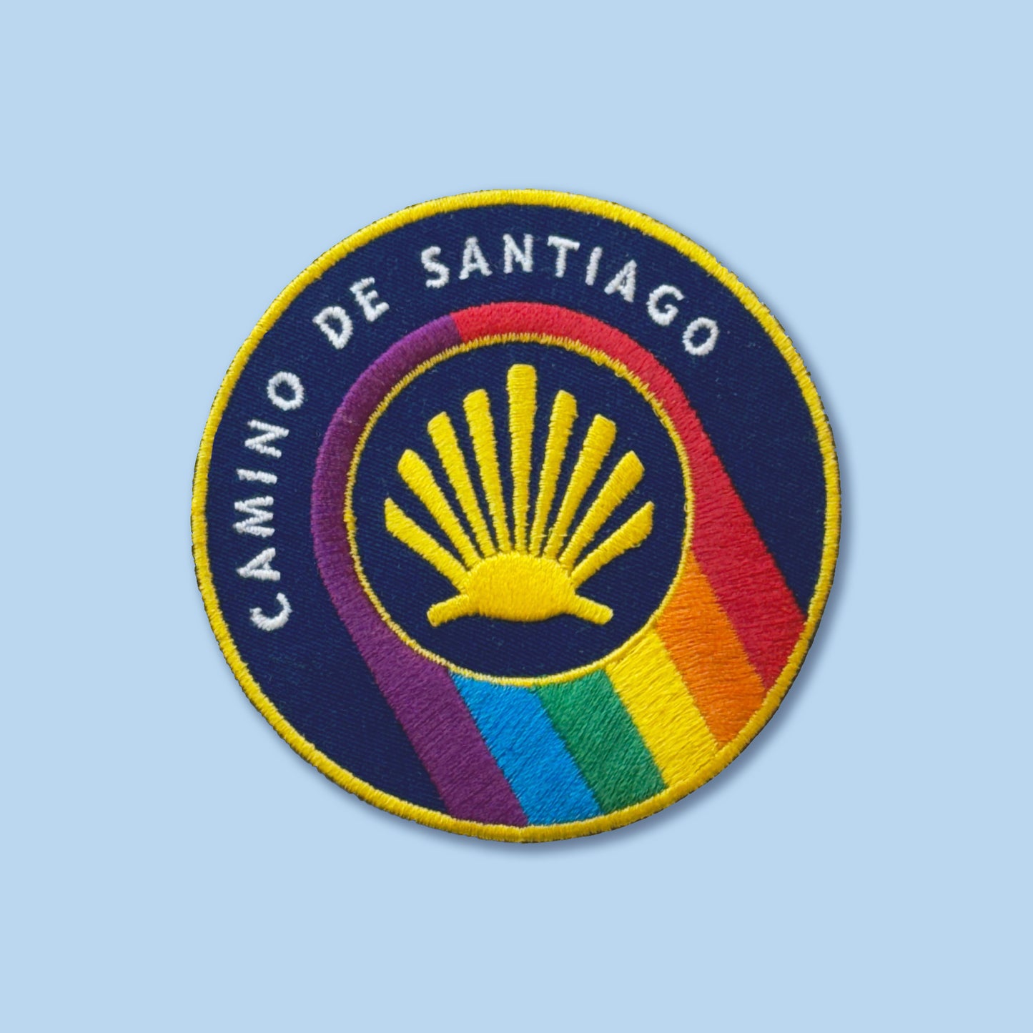 The Camino LGBTQ+ Patch // Camino De Santiago // Ships Worldwide