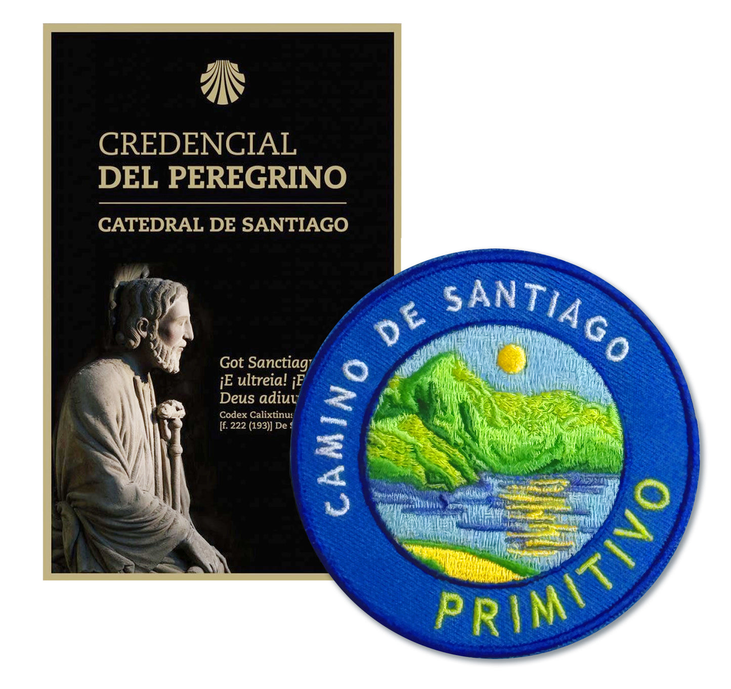 The Camino Primitivo Patch // Camino De Santiago // Ships Worldwide