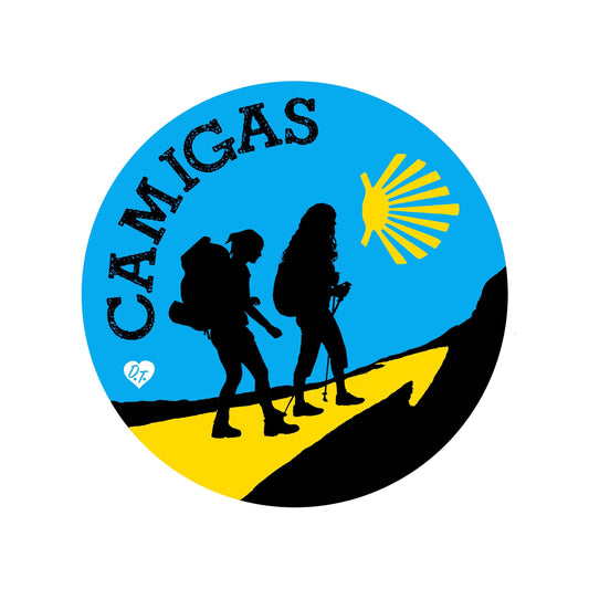 The Camigas Vinyl Sticker // Camino De Santiago // Ships Worldwide