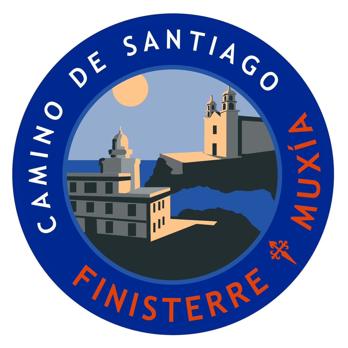 Camino De Santiago Sticker Decals // Durable & Weatherproof