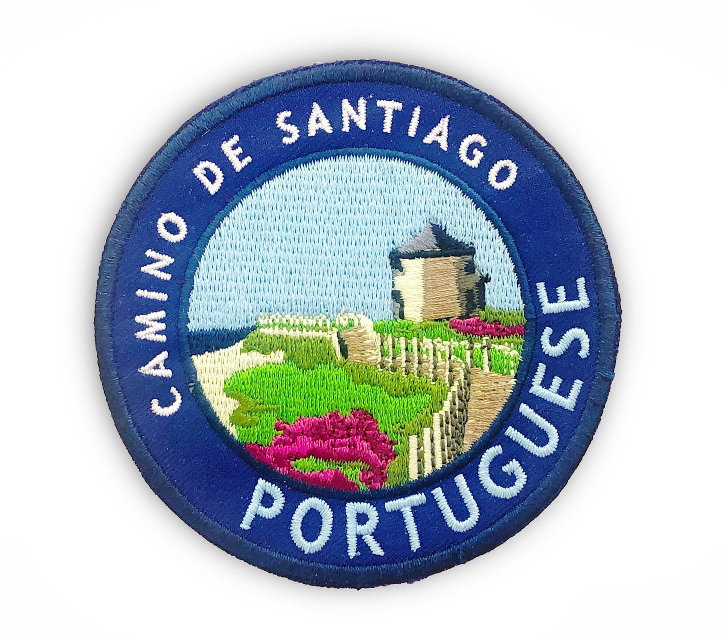 The Camino de Santiago Patch Set of 8 // Frances, Portuguese, Del Norte, Inglés, Invierno, Primitivo, Finisterre & Muxía // Ships Worldwide