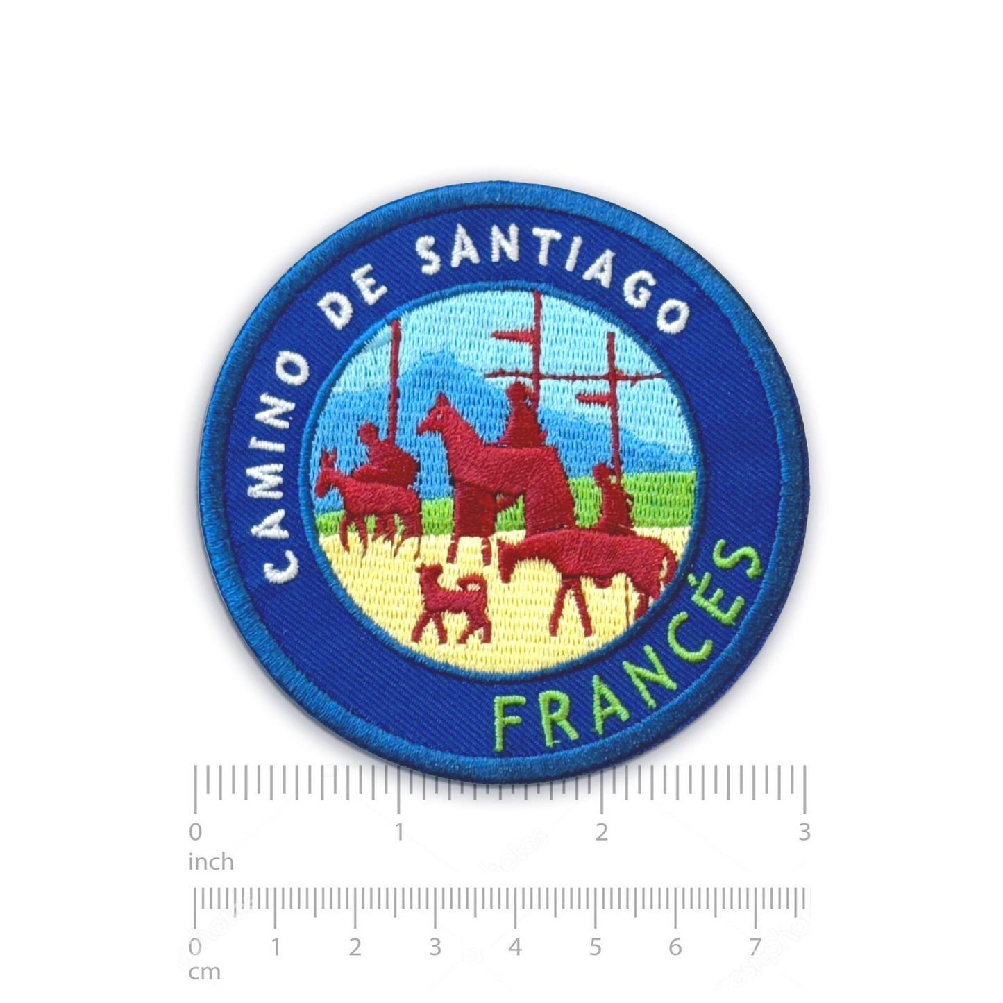 The Camino Francés Patch // Camino De Santiago // Ships Worldwide