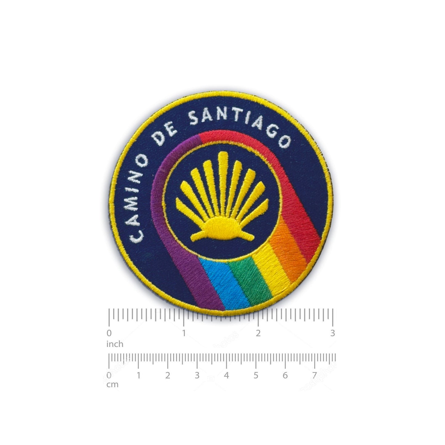 The Camino LGBTQ+ Patch // Camino De Santiago // Ships Worldwide