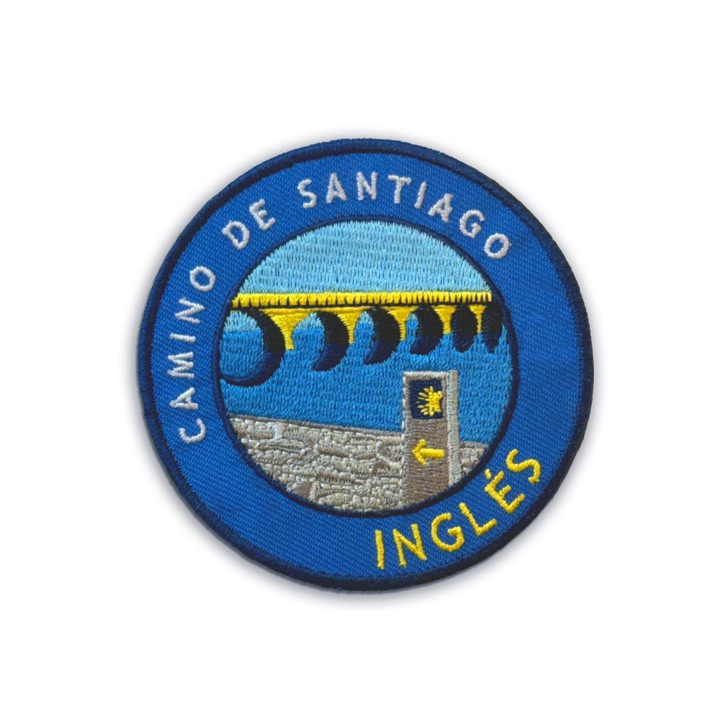 The Camino Inglés Patch // Camino De Santiago // Ships Worldwide